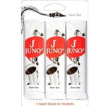 Juno JUNOTS Tenor Saxophone Reeds, Card of 3