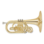 Yamaha YHR302MS Marching French Horn; Siliver Plated, key of Bb;