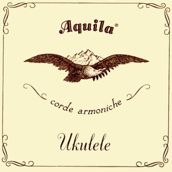 Aquila 21U Baritone Ukulele Strings, Standard Tuning, Wound 3 & 4