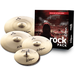 A0801R A Zildjian Rock Cymbal Set