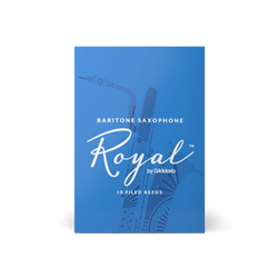 Rico Royal RRBS Baritone Saxophone Reeds, 10-Pack